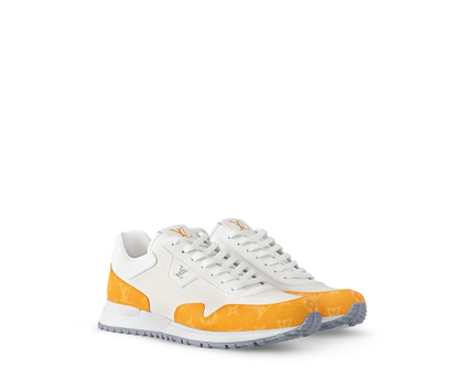 Men's Louis Vuitton Run Away Orange Sneakers