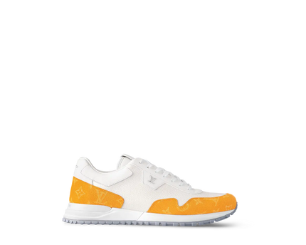 Men's Louis Vuitton Run Away Orange Sneakers