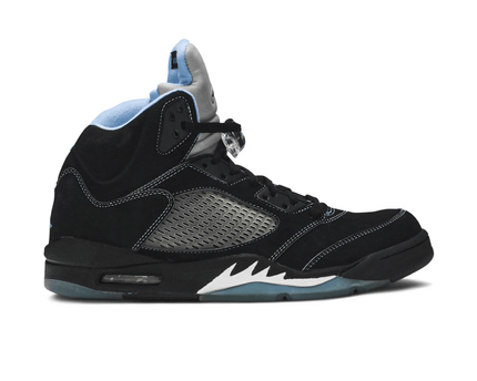 Men's Air Jordan 5 'Black University Blue' Shoes