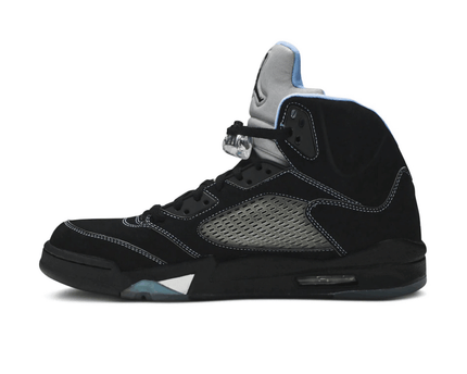 Men's Air Jordan 5 'Black University Blue' Shoes
