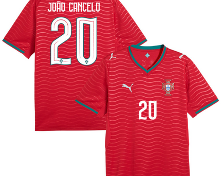 Joao Cancelo Portugal National Team 2026 Home Jersey - Red