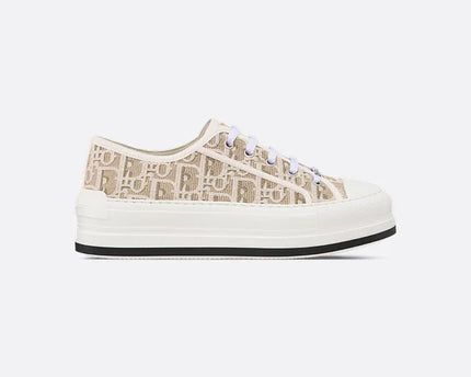Men's Dior Walk’n’Dior Platform Beige Sneakers