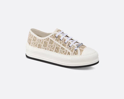 Men's Dior Walk’n’Dior Platform Beige Sneakers