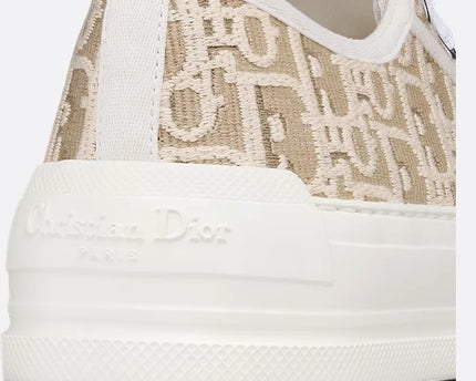 Men's Dior Walk’n’Dior Platform Beige Sneakers