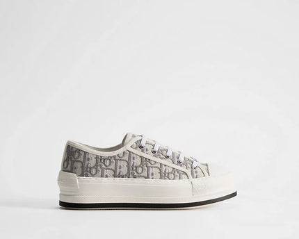 Men's Dior Walk’n’Dior Platform Stone Gray Sneakers