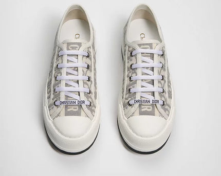 Men's Dior Walk’n’Dior Platform Stone Gray Sneakers