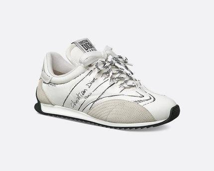 Men's D-Sketch White Sneakers