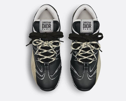 Men's D-Sketch Black Sneakers