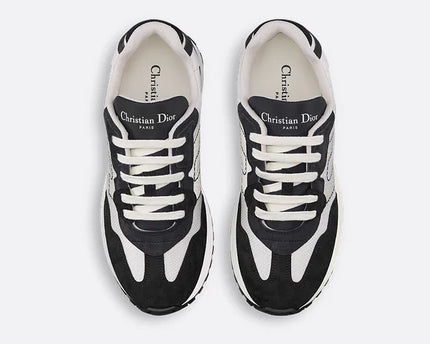 Men's Dior Chrono Black White Sneakers