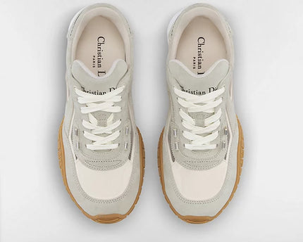 Men's Dior Tech White Suede Sneakers
