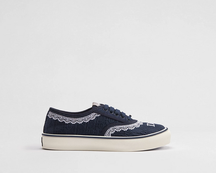 Men's Dior Saltwind Blue Sneakers