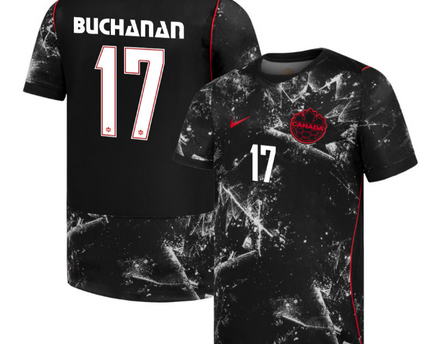 Kadeisha Buchanan Canada National Team 2026 Away Jersey - Black