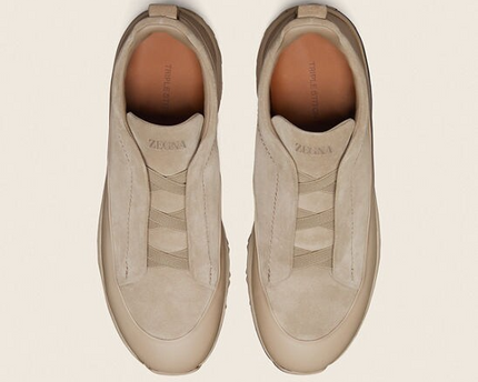 Men's Zegna Triple Stitch™ Monte Light Taupe Sneakers