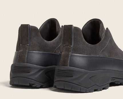 Men's Zegna Triple Stitch™ Monte Dark Grey Sneakers