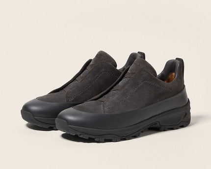 Men's Zegna Triple Stitch™ Monte Dark Grey Sneakers