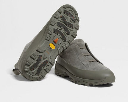 Men's Zegna Triple Stitch™ Monte Grey Sneakers