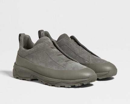 Men's Zegna Triple Stitch™ Monte Grey Sneakers