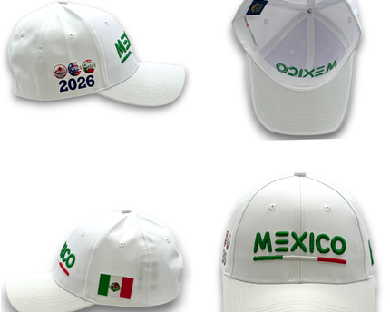 Mexico 2026 World Cup Hat – Premium 3D Embroidery
