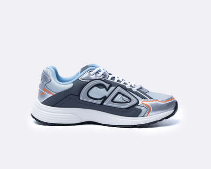 Men's Dior x Stone Island B30 Grey Silver Sneakers