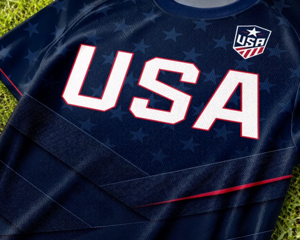 Personalized USA Soccer Jersey Custom Name Gift for Soccer Fans