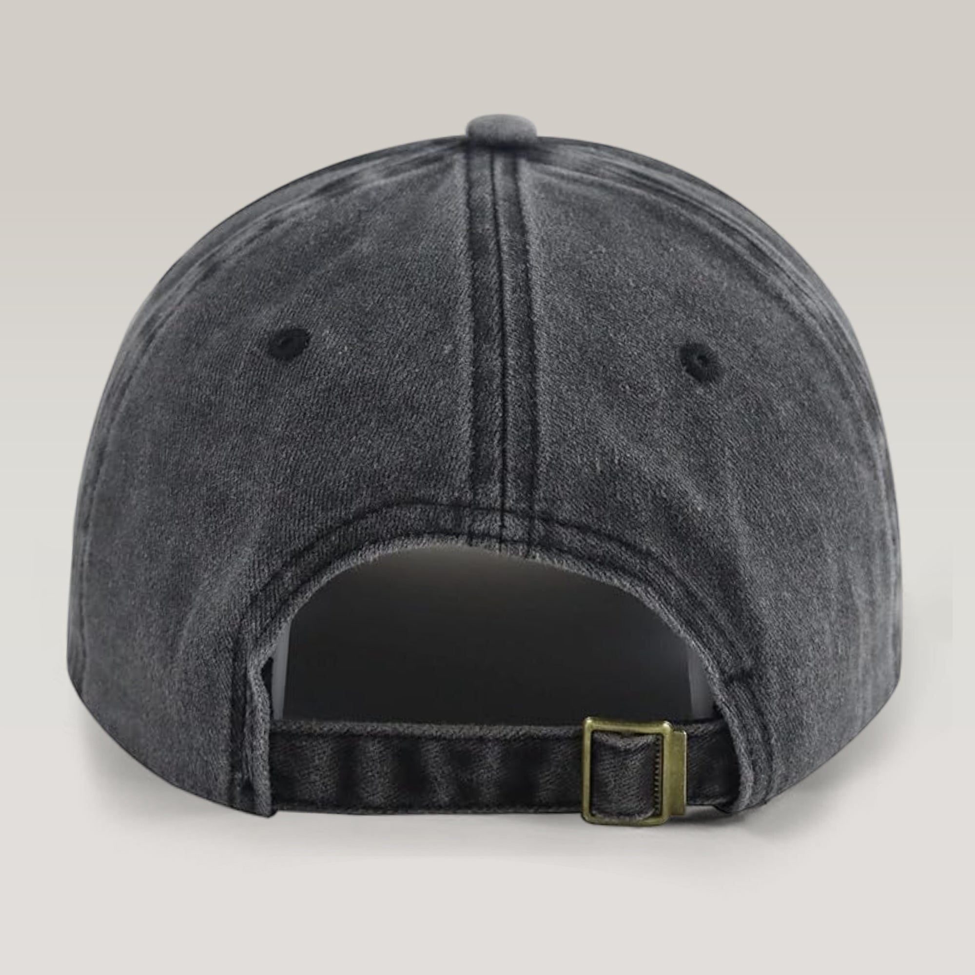 Custom Photo Dog Cat - Dog Mom Cat Mom Washed Denim Baseball Cap