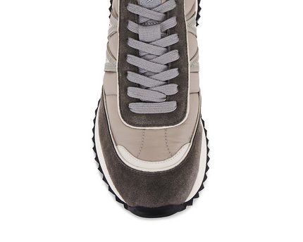 Men's Pacey Nylon & Suede Grey Sneakers