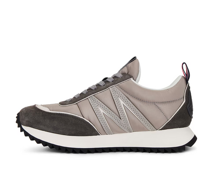 Men's Pacey Nylon & Suede Grey Sneakers