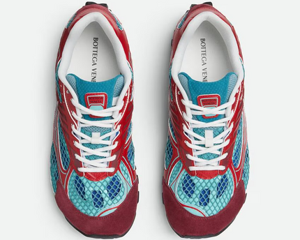Men’s Bottega Veneta Orbit Turquoise Sneakers