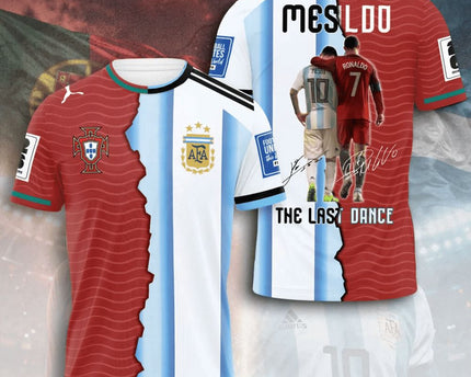 Messi x Ronaldo The Last Dance World Cup 2026 Special Shirt