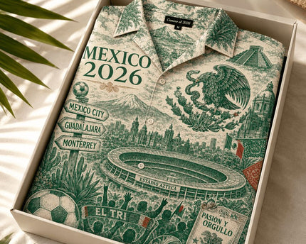 Mexico El Tri World Cup 2026 Limited Edition Hawaiian Shirt