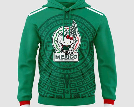 Mexico Soccer x Hello Kitty World Cup 2026 Limited Edition Hoodie