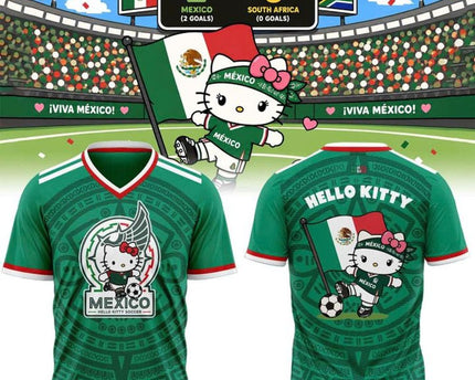 Mexico Soccer x Hello Kitty World Cup 2026 Limited Edition Shirt