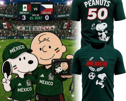 Mexico Soccer x Peanuts World Cup 2026 Limited Edition Shirt