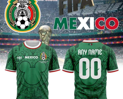 Mexico x Disney Mickey World Cup 2026 Limited Edition Shirt