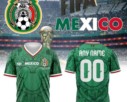 Mexico x Disney Mickey World Cup 2026 Special Edition Jersey Shirt