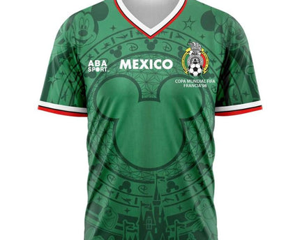 Mexico x Disney Mickey World Cup 2026 Special Edition Jersey Shirt