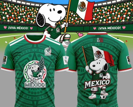 Mexico x Snoopy World Cup 2026 Limited Edition Shirt