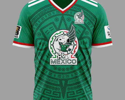 Mexico x Snoopy World Cup 2026 Special Jersey Shirt
