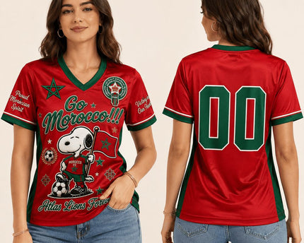 Morocco x Snoopy World Cup 2026 Limited Edition Jersey