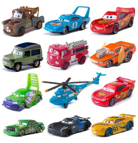 Cars 3 Lightning Mcqueen Toys Mater Model Collection 1:55 Diecast Vehicles Alloy Car Toy For Children Gifts