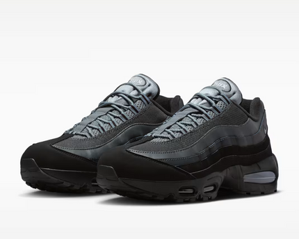 Men's Nike Air Max 95 Black Lime Blast Shoes
