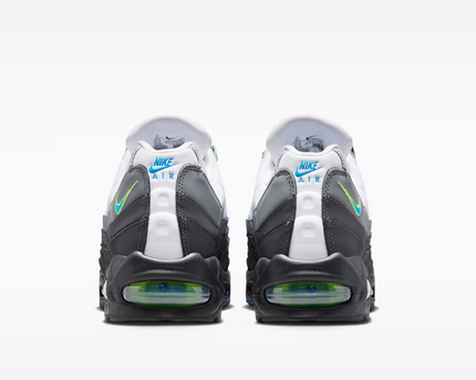 Men's Nike Air Max 95 Black Action Green Shoes