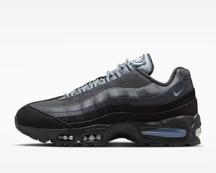 Men's Nike Air Max 95 Black Lime Blast Shoes