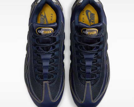 Men's Nike Air Max 95 Obsidian Varsity Maize Shoes