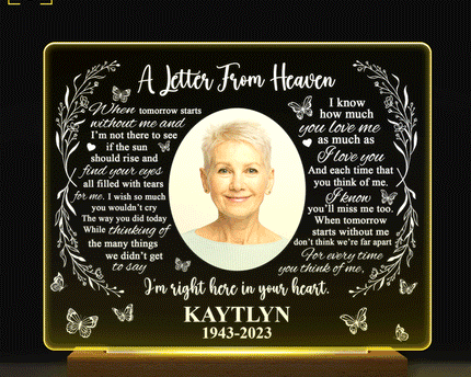 Custom Photo Missing You Always - Personalized 3D Led Light Wooden Base