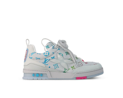 Men's Louis Vuitton Trainer Monogram Iridescent  Sneakers