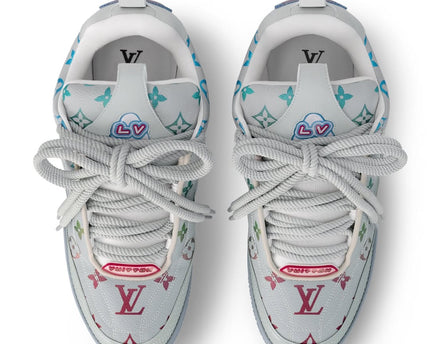 Men's Louis Vuitton Trainer Monogram Iridescent  Sneakers