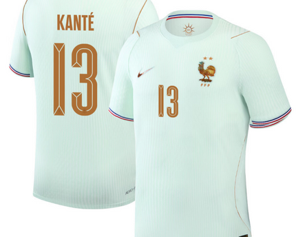 N'Golo Kante France National Team 2026 Away Jersey - Green