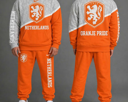 Netherlands "Oranje Pride" World Cup 2026 Special Hoodie Jogger Set