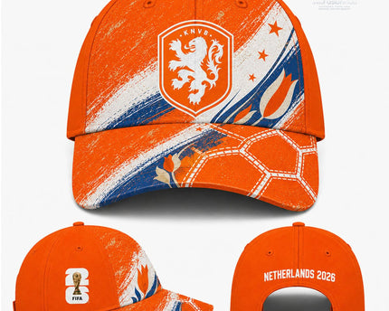 Netherlands World Cup 2026 Cap Oranje Fan Hat